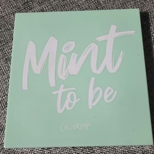 Colourpop mint to be